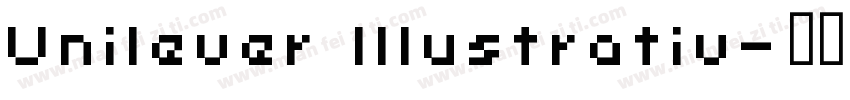 Unilever Illustrativ字体转换
